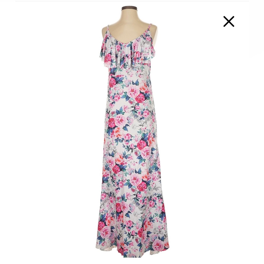 Colorful Floral Summer Dress